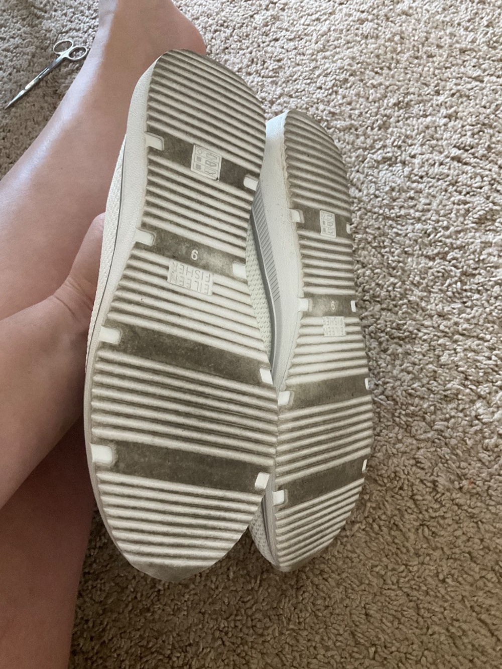 Eileen Fisher Renew L Knit Comfort Low Top Lace Up Sneaker - Picture 7 of 8